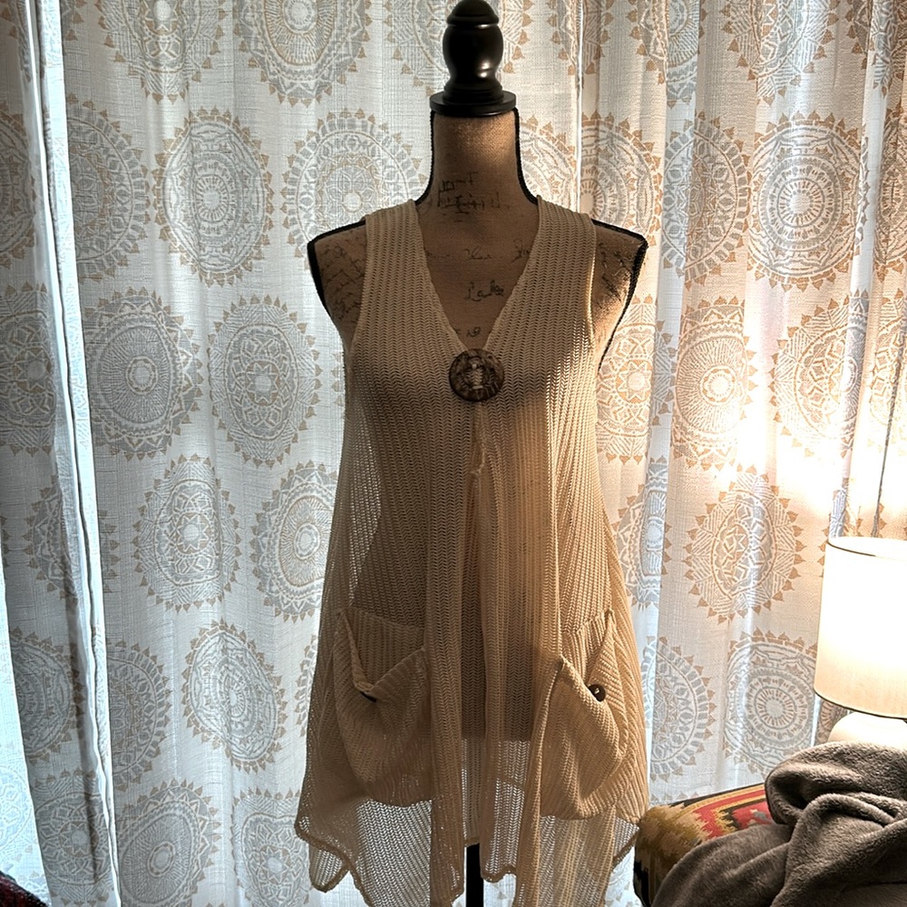 Swimsuit, cover-up, or evening, cover up with leggings or jeans!